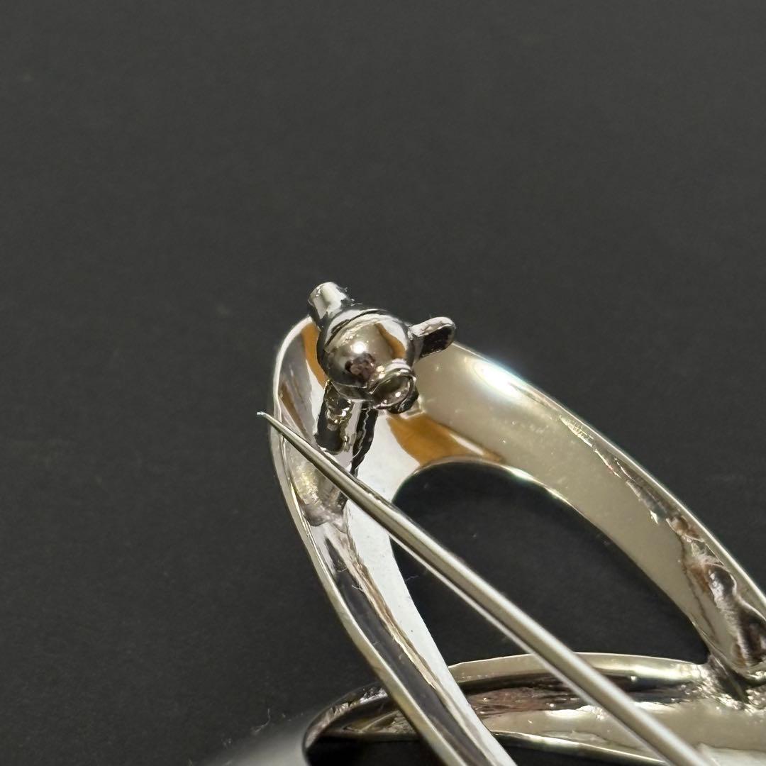 【極美品】タサキ　パール　ブローチ　シルバー　コサージュ　4粒