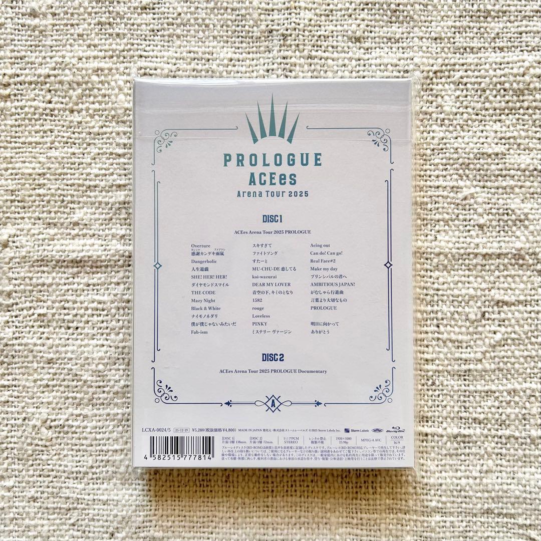 アイドル PROLOGUE ACEes Arena Tour 2025 Blu-ray