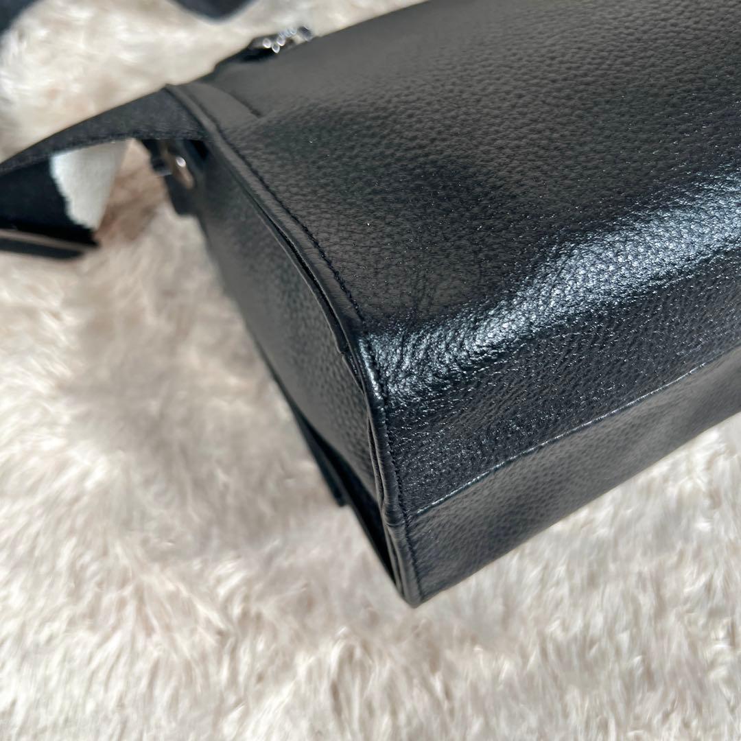 極美品　ear PAPILLONNE ショルダーバッグ ワイド　ダルメシアン