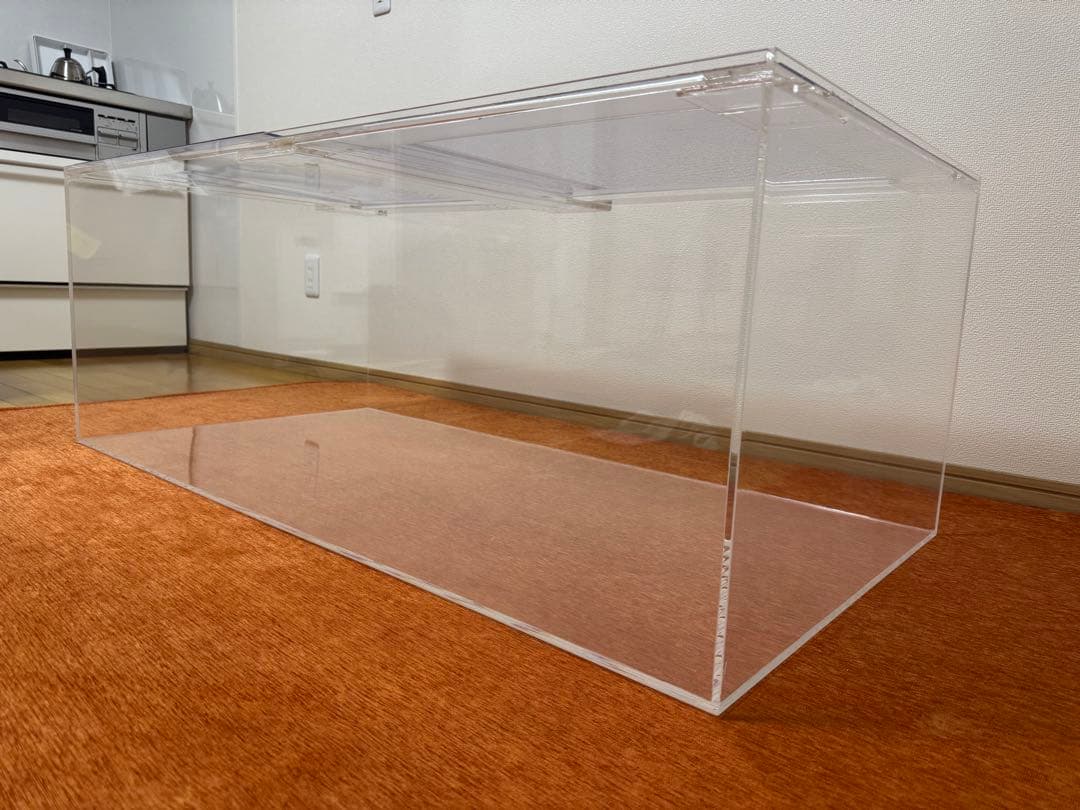 大型アクリル水槽120×60×45 板厚8mm 風水使用/良品