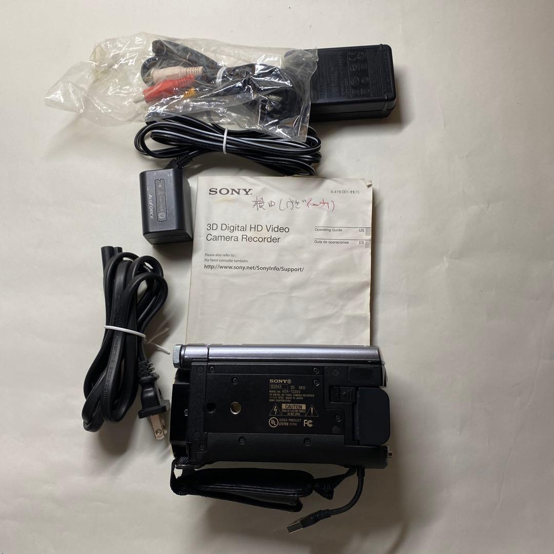 ビデオカメラ SONY AVCHD 3D handycam HDR-TD20V
