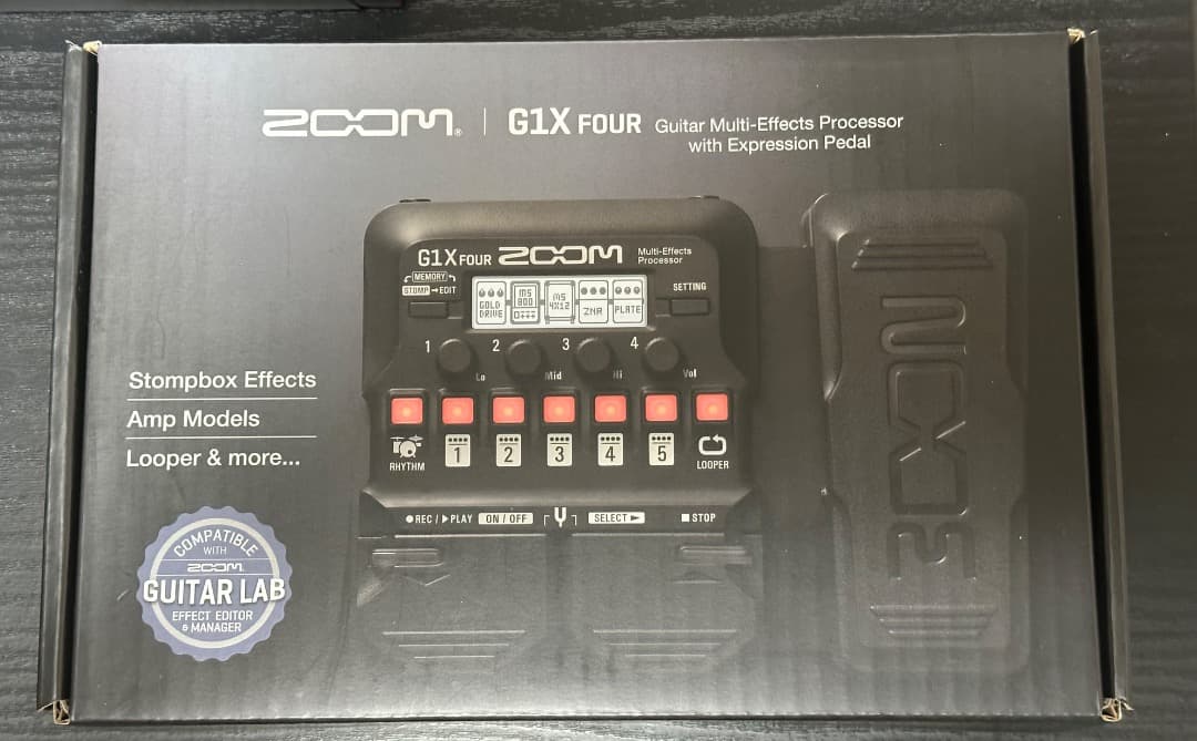 ZOOM G1X FOUR マルチエフェクトプロセッサー