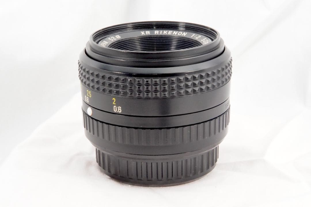 XR RIKENON L 50mm f/2 きれい 分解整備済 保証付 652