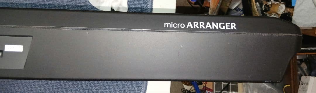 KORG microARRANGER　61鍵 シンセサイザー　電源・SW・ペタル