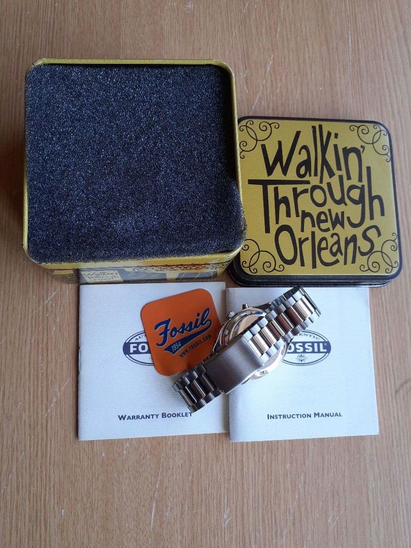 本物 フォッシル FOSSIL BIG TIC レディース 腕時計JR8761