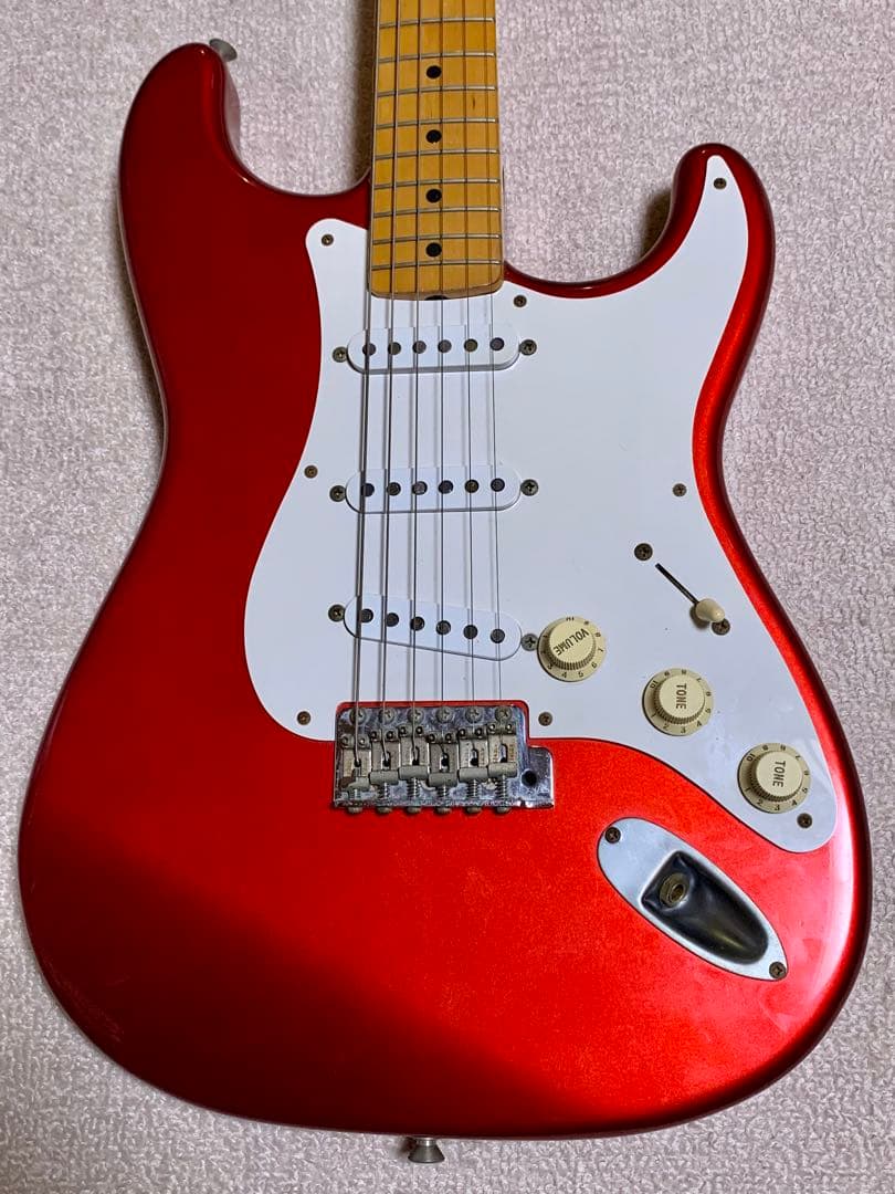 Fender Japanストラトキャスター Candy Apple Red