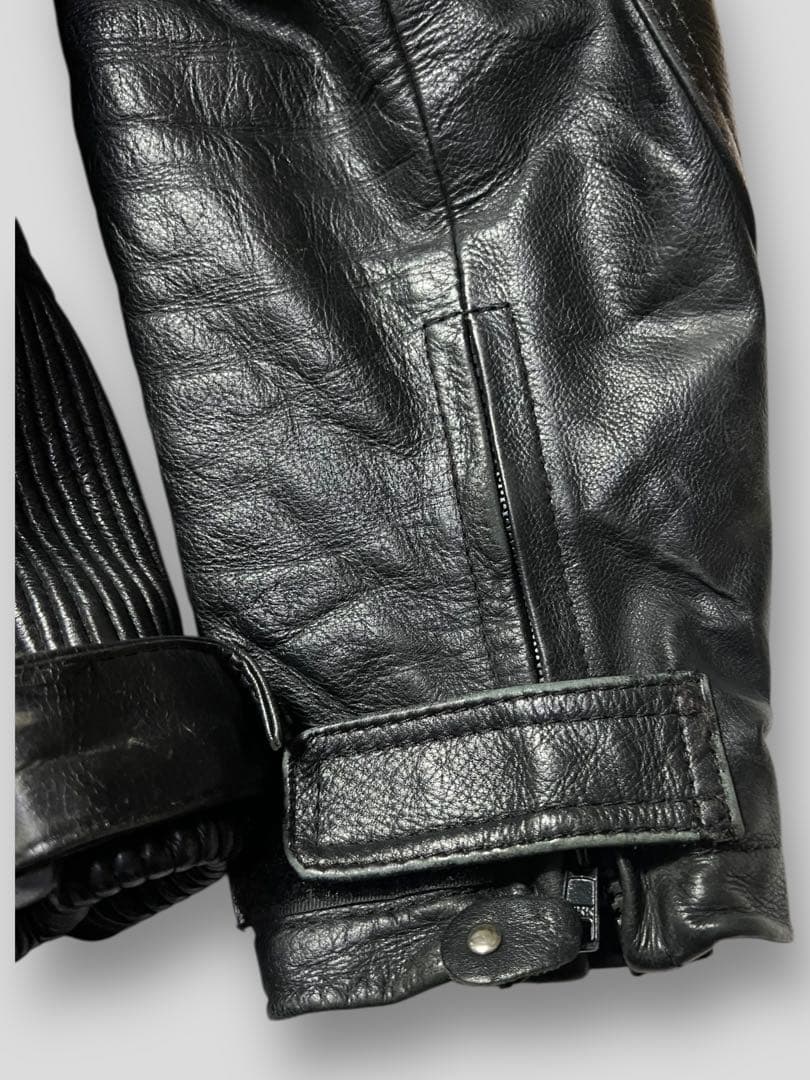 1990‘s Leather Riders Jacket Moto Mod