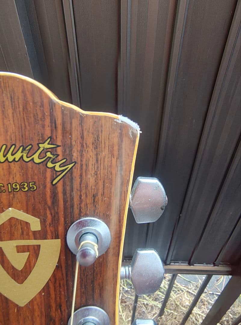 春日楽器 K.Country D-380 1975年製 ホール&コンタクトPU付