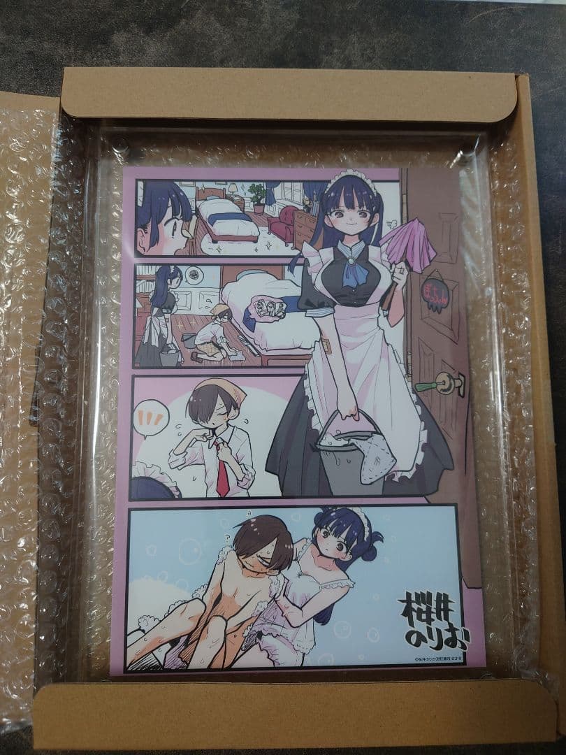 僕の心のヤバいやつ　アクリル額装入り複製原画 B