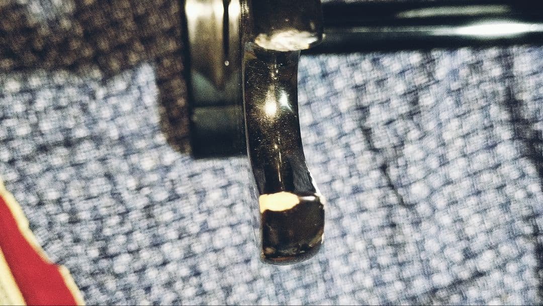 三段唐木螺鈿刀掛け