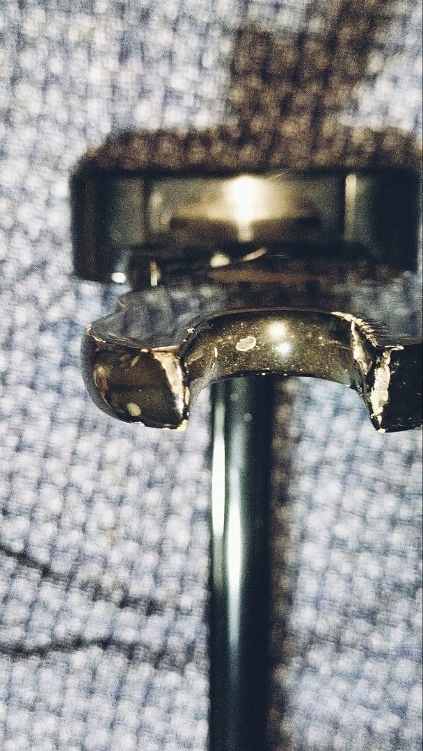 三段唐木螺鈿刀掛け