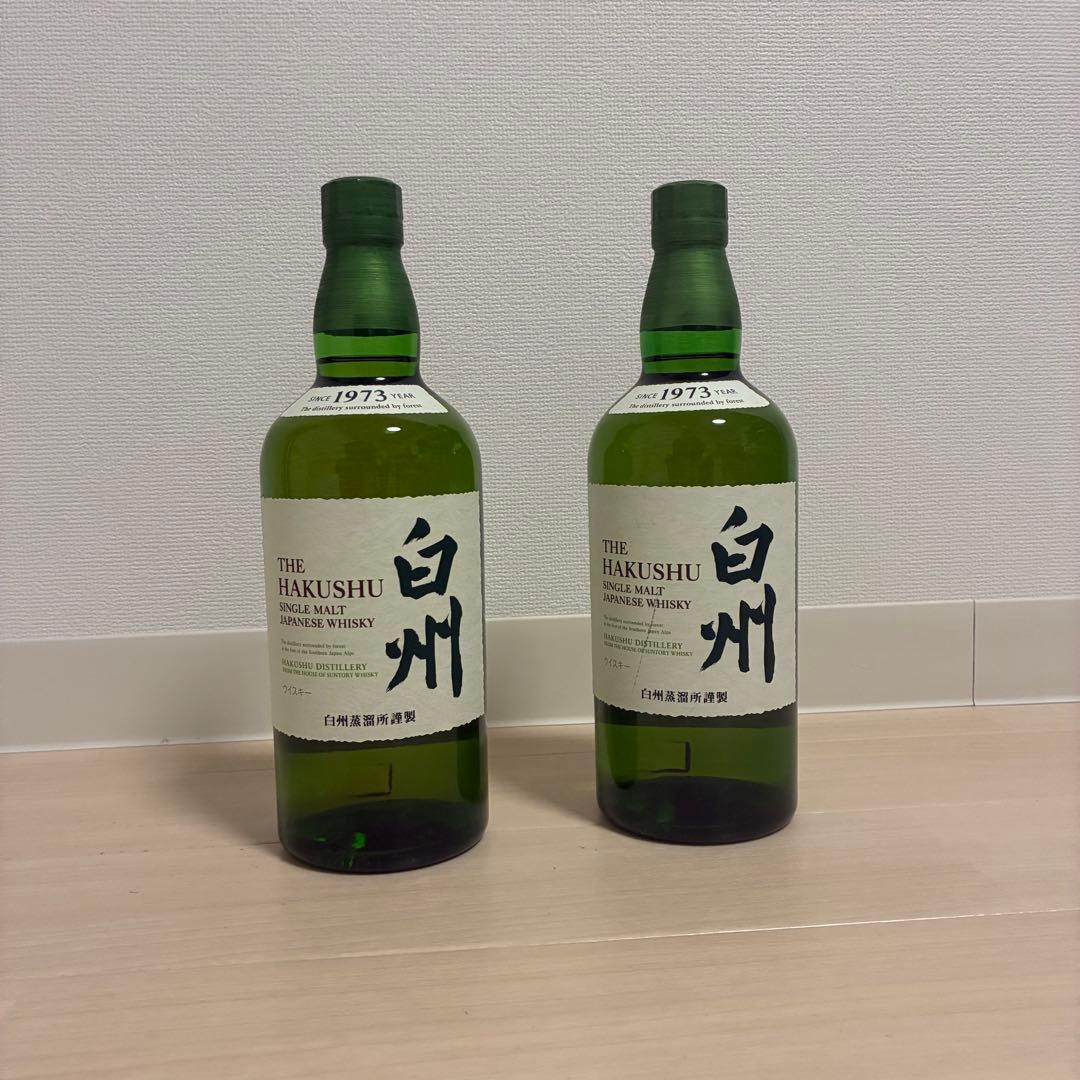 白州 シングルモルトウイスキー 700ml 2本