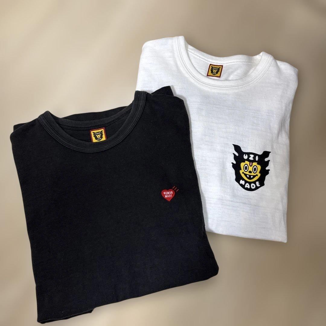 HUMAN MADE Tシャツセット 黒 白