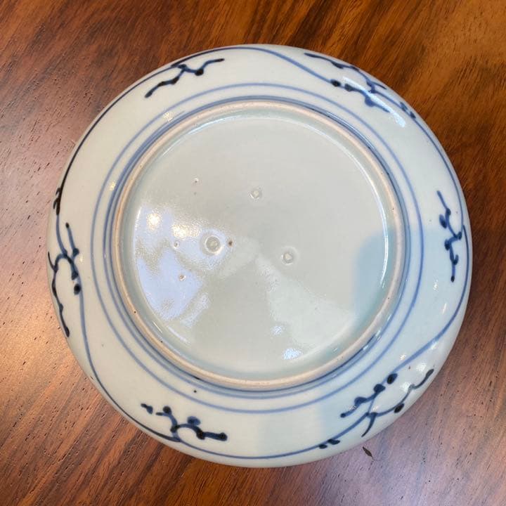 皿　古伊万里染付