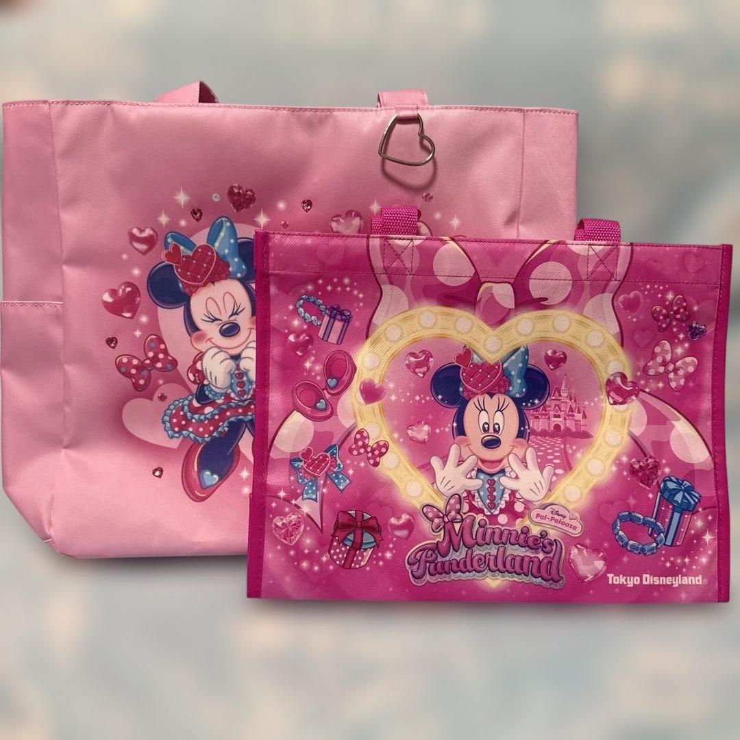 ミニーのファンダーランド トートバッグ 2点セット