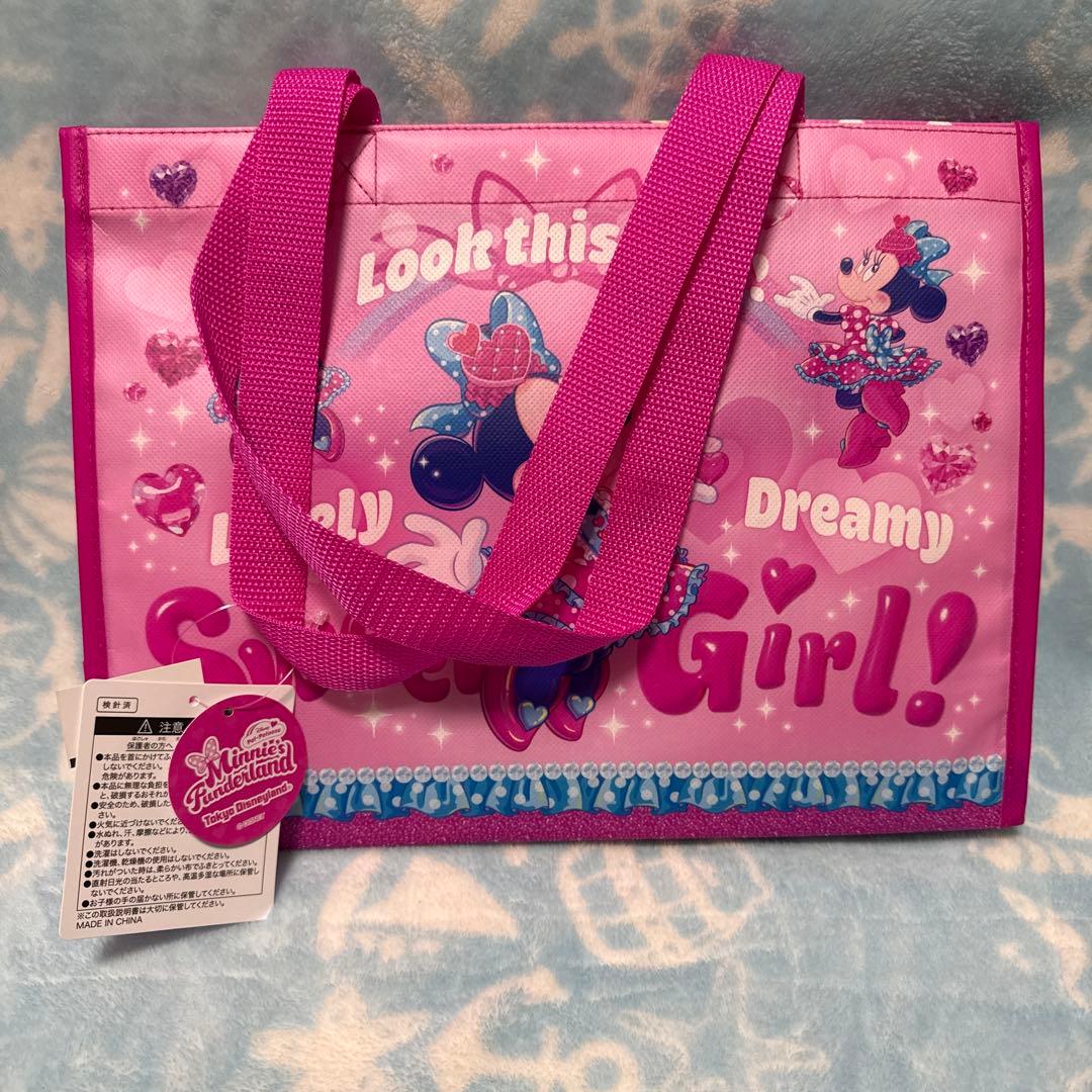 ミニーのファンダーランド トートバッグ 2点セット