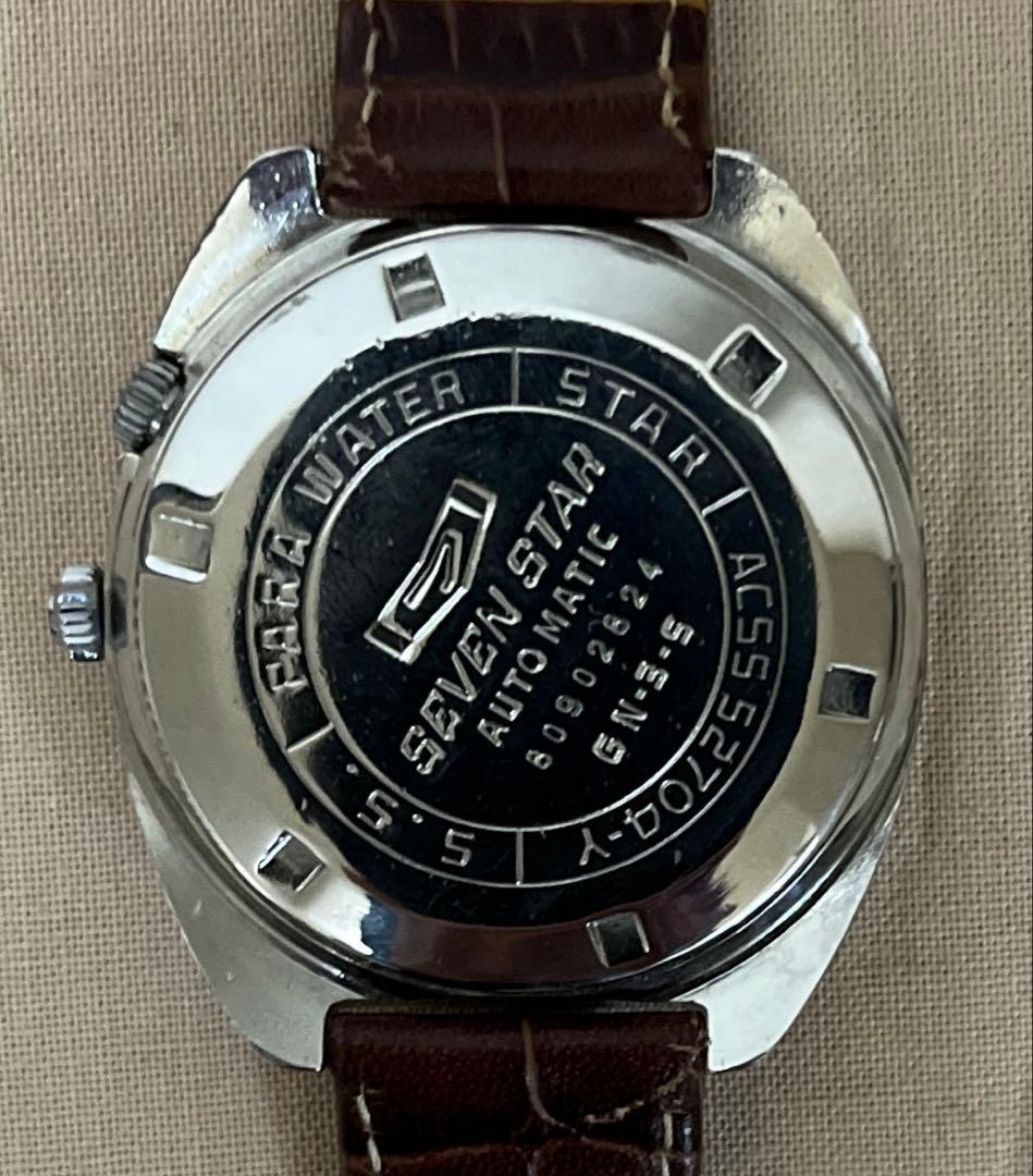 動作確認済 シチズン セブンスター デラックス マンスリー ビンテージ 23石