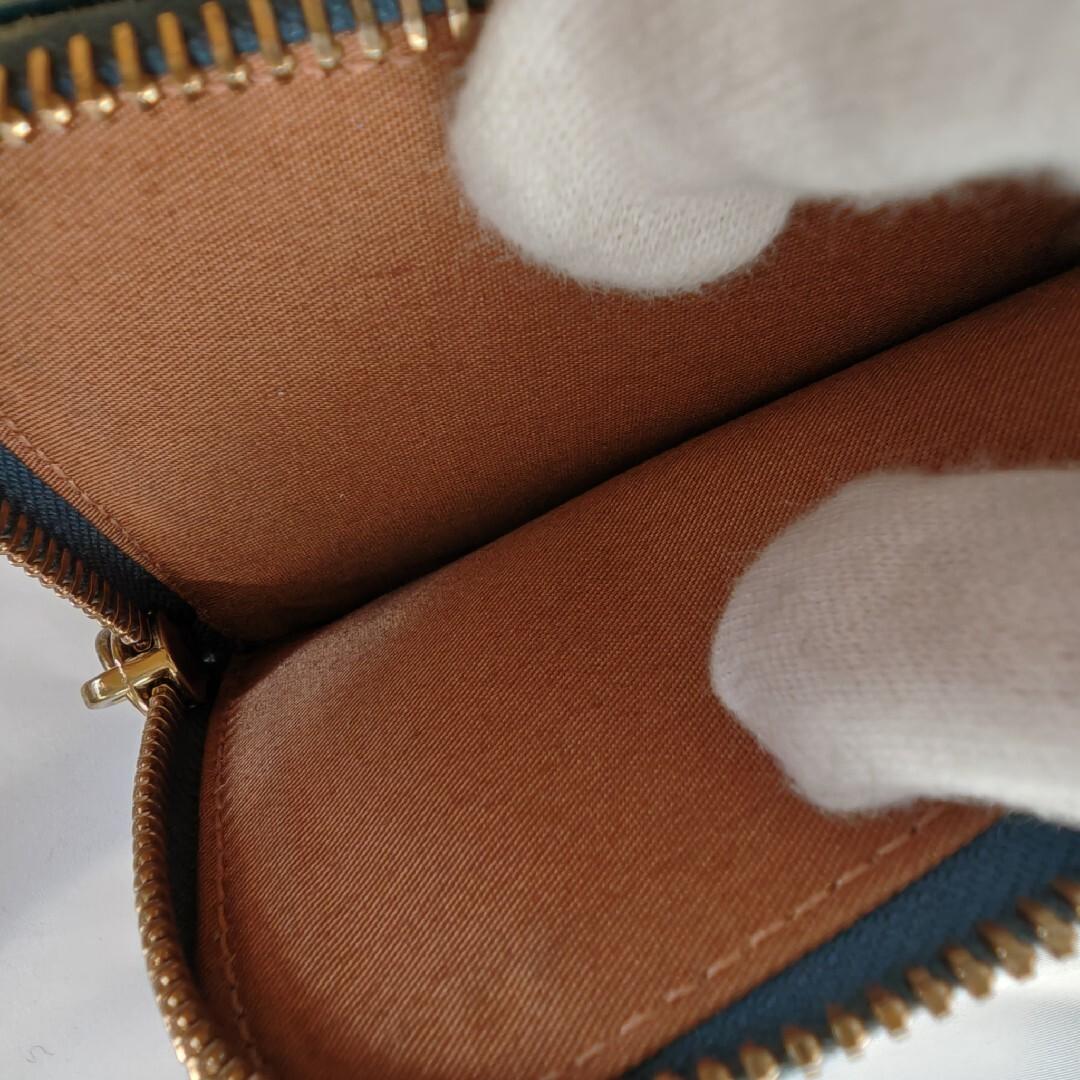 未使用級　イルビゾンテ 二つ折り財布 ☆ブルーデニム☆