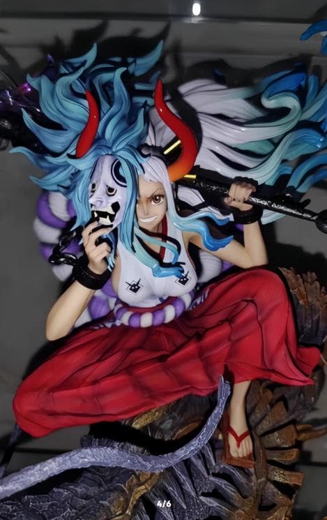 ワンピース ヤマト フィギュア ガレージキット 塗装済み完成品 popスケール