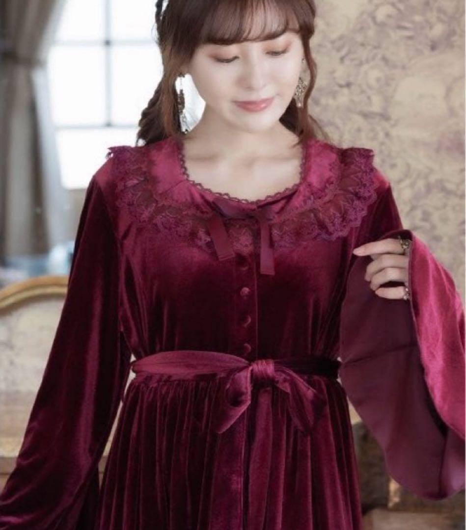 ルームワンピース　クラロリくる実　4L 大きいサイズ　マダムノクターン