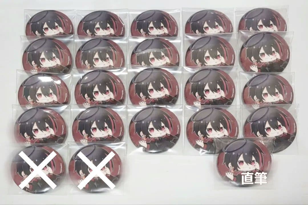 めろぱか KAITO　ソロライブ 缶バッジ 悪魔 直筆　まとめ売り