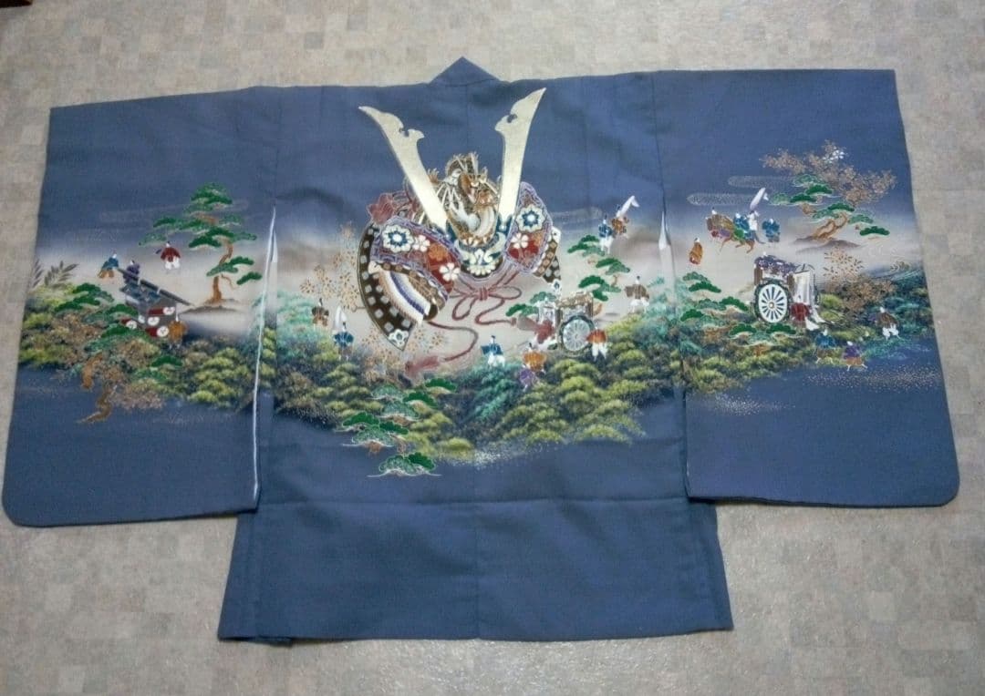 【七五三5歳男の子】羽織袴セット『小物付き』