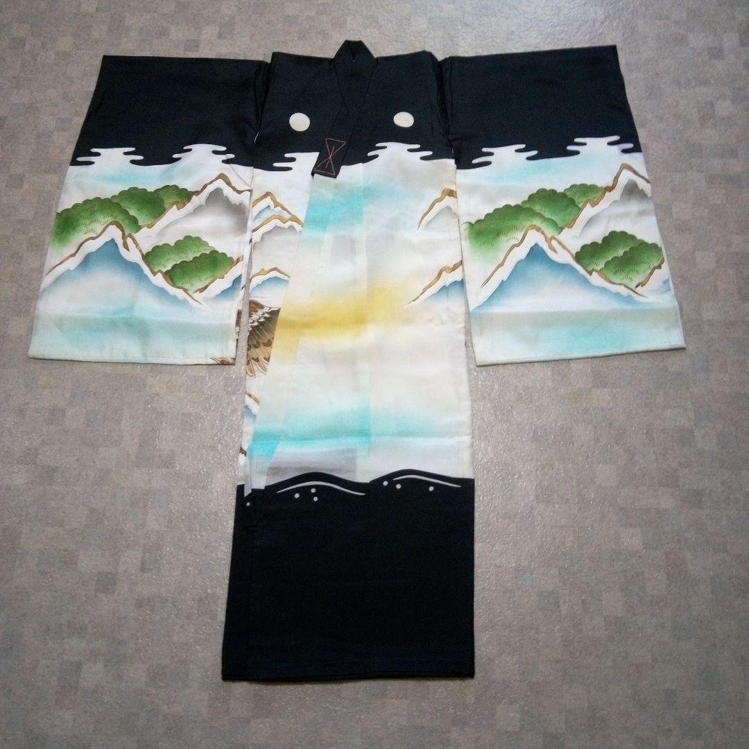 【七五三5歳男の子】羽織袴セット『小物付き』