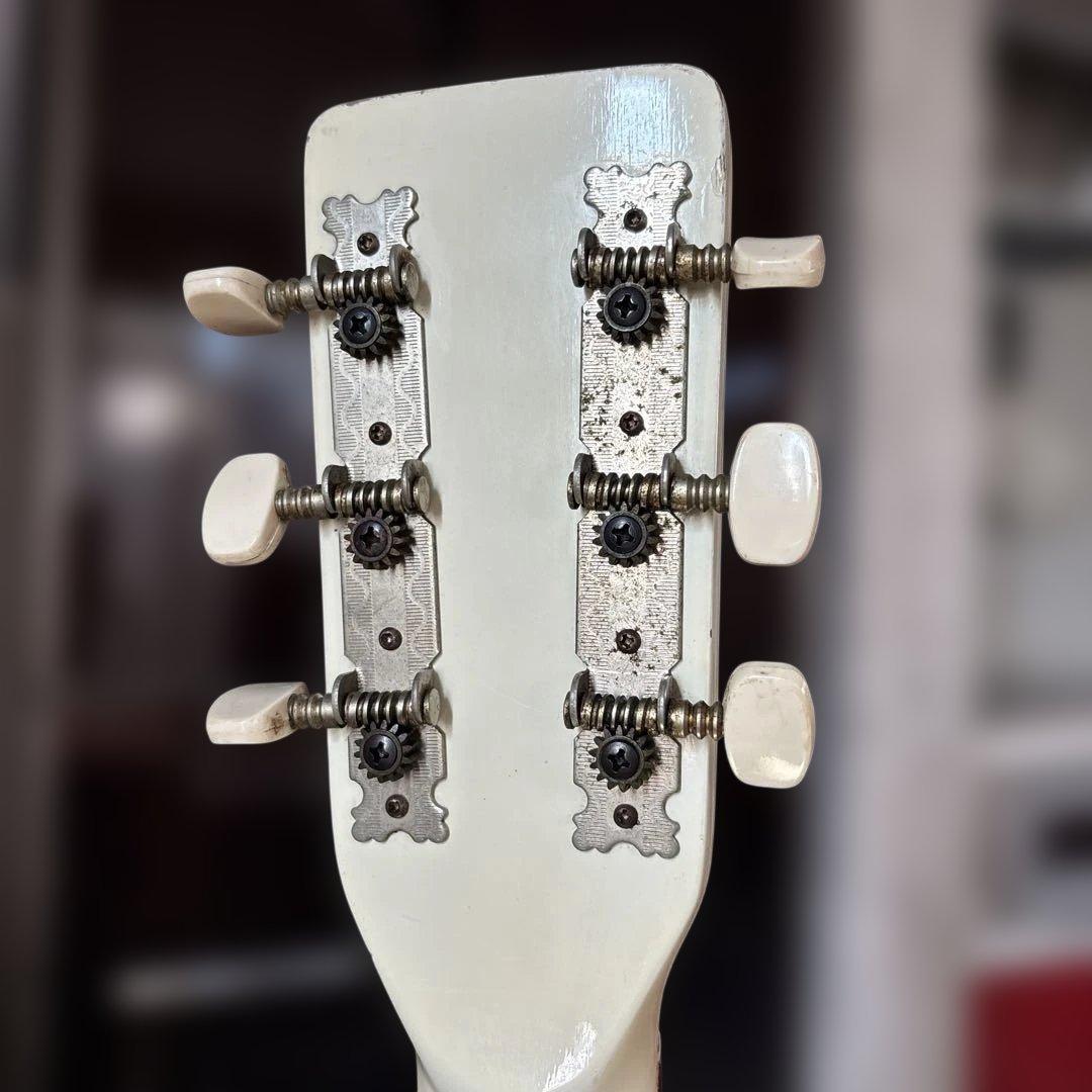 ジャパンビンテージK Countryギター 希少な白(ケース付き)