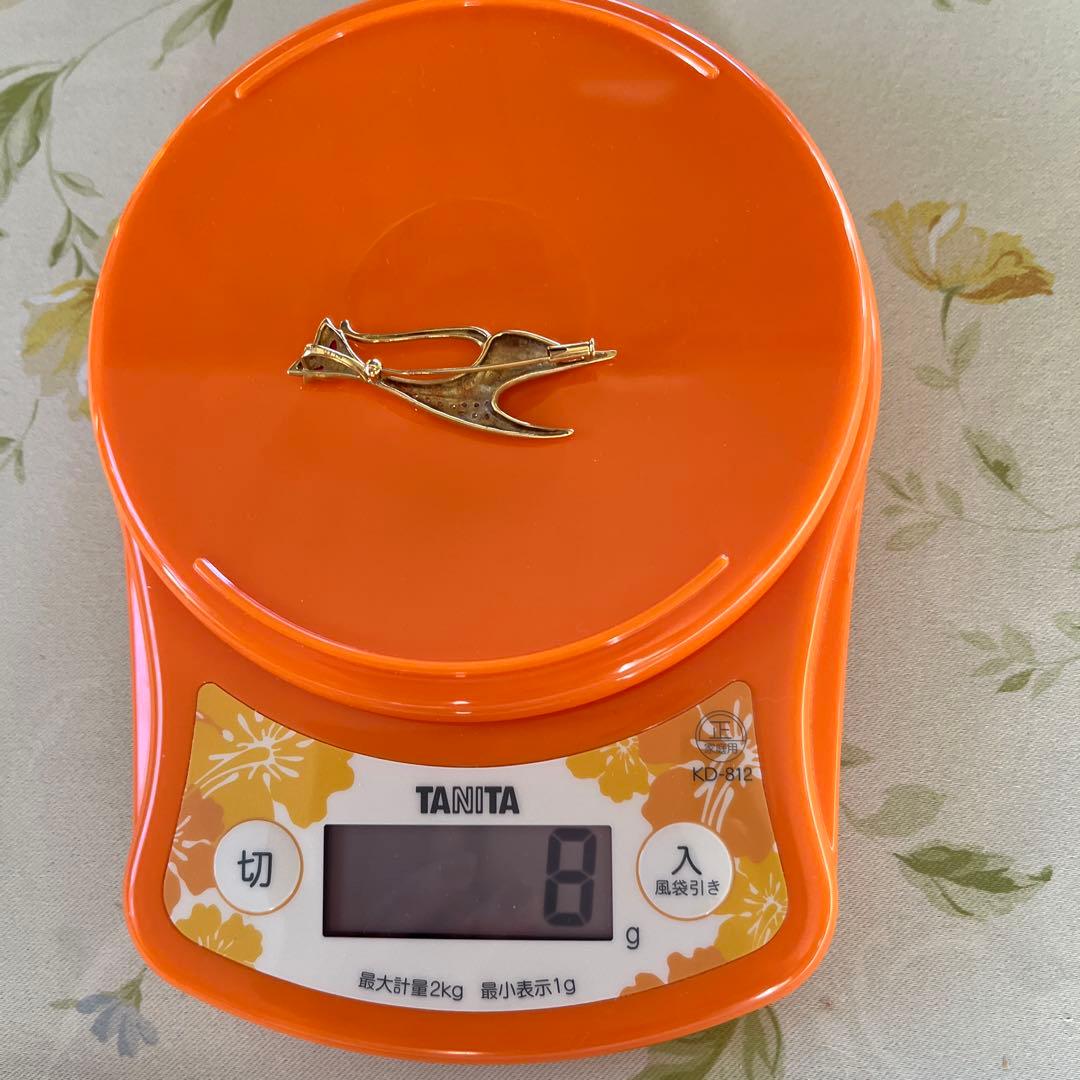 お値下げ　K18 ネコのデザイン　ブローチ＆ペンダント　8g