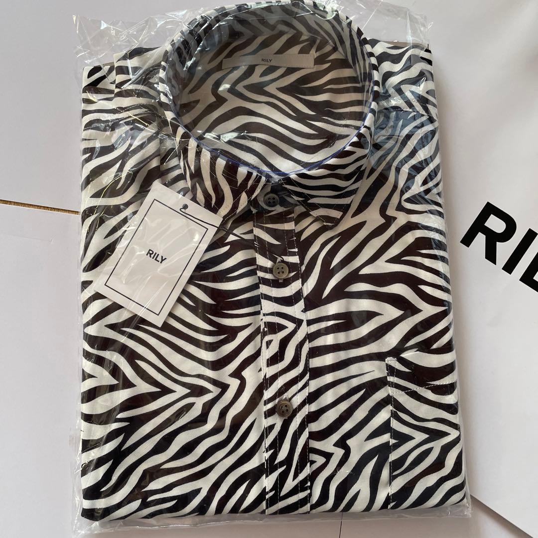 【新品未開封】RILYゼブラ柄シャツ　今市隆二　Ｌサイズ