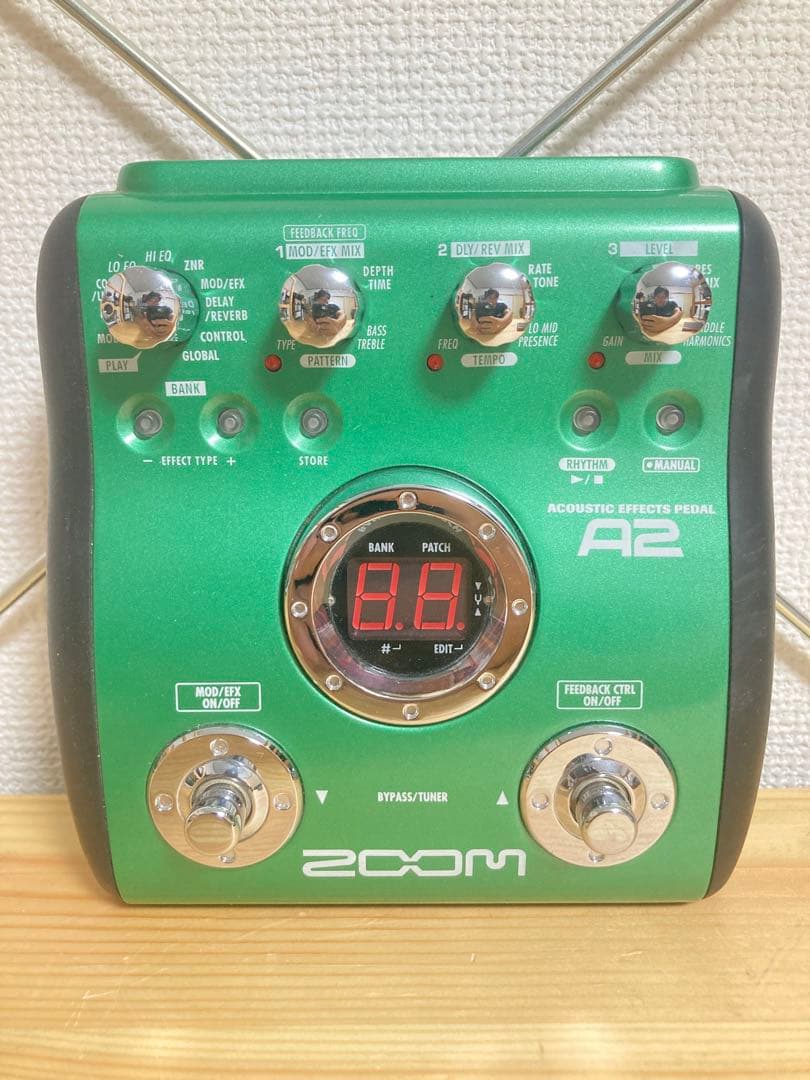 ☆美品！ ZOOM A2 アコースティックエフェクトペダル エフェクター ズーム