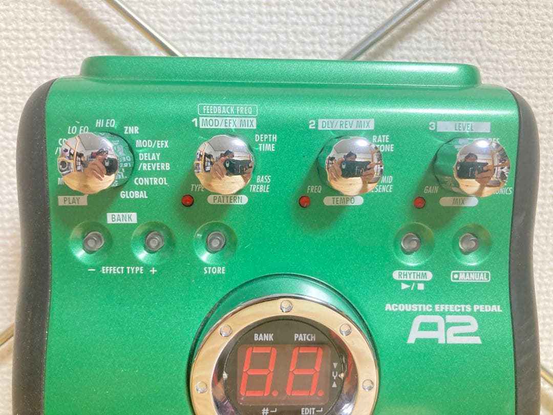 ☆美品！ ZOOM A2 アコースティックエフェクトペダル エフェクター ズーム