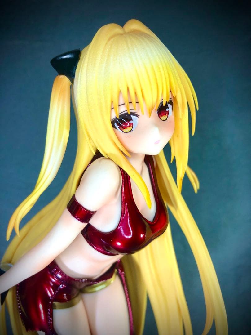 モ*ナ様 To LOVEる とらぶる　金色の闇 フィギュア　リペイント 元箱付き