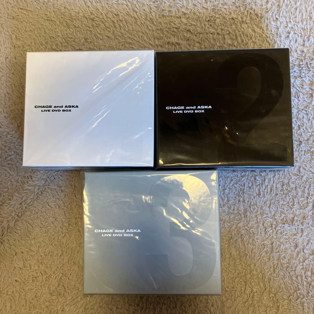 未開封CHAGE and ASKA LIVE DVD BOX セット