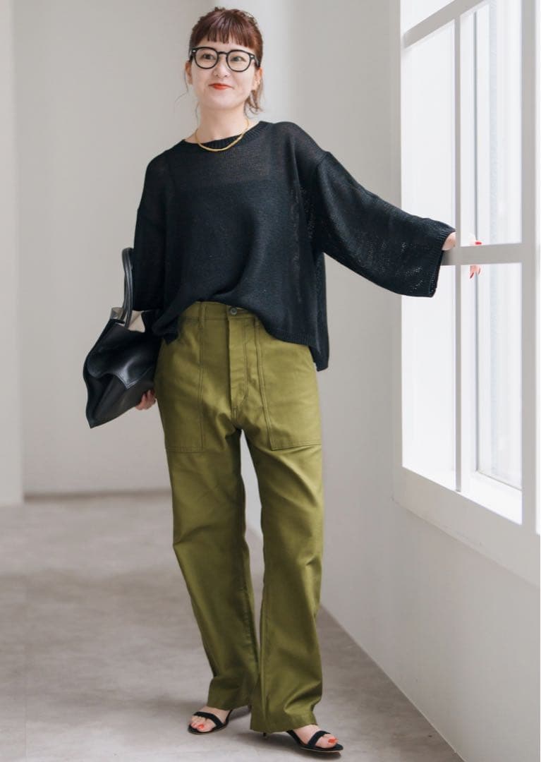 M.T スピックアンドスパン ベイカーパンツ 新品同様 Lサイズ