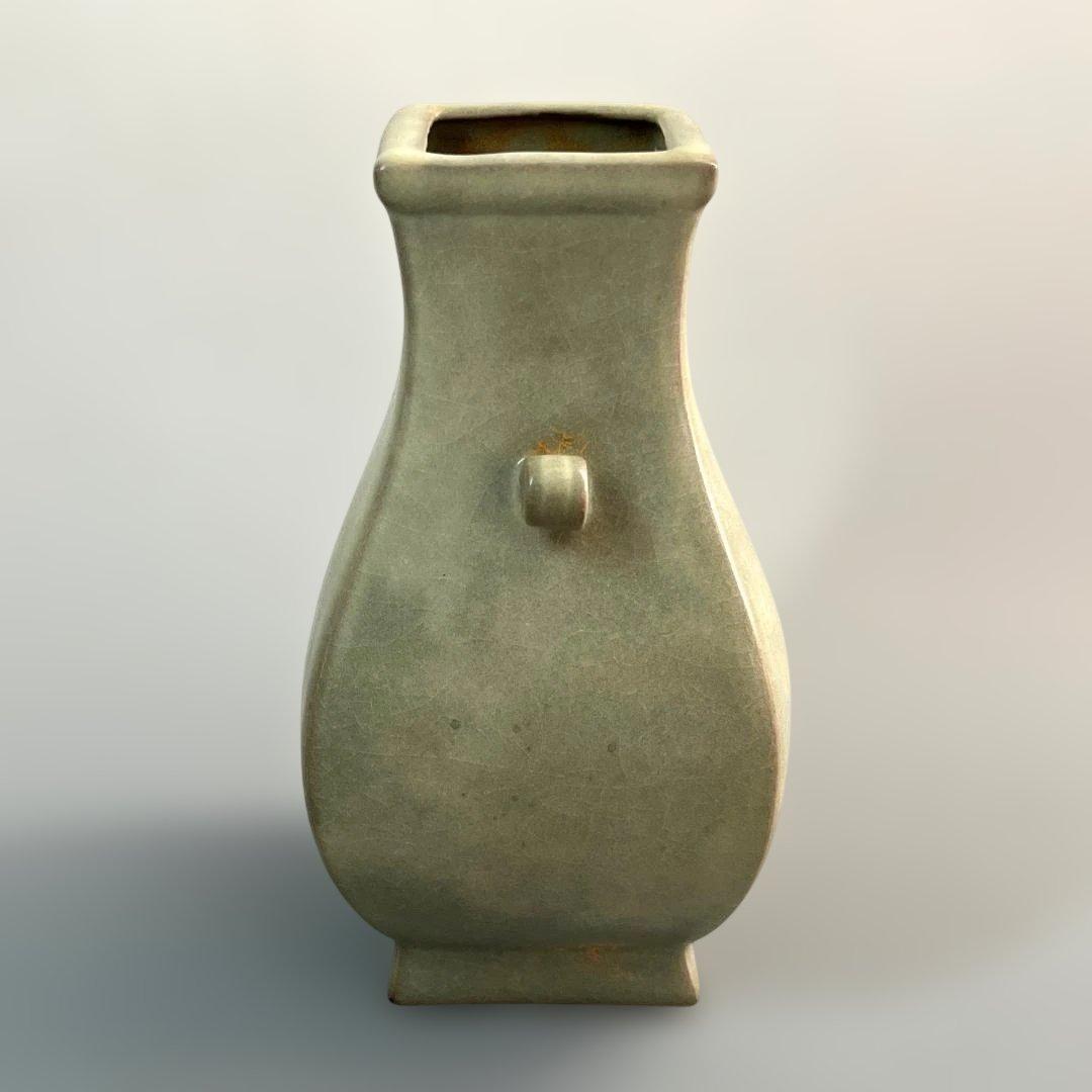 唐物 越州窯 青磁瓶 中国美術 古玩 SH89