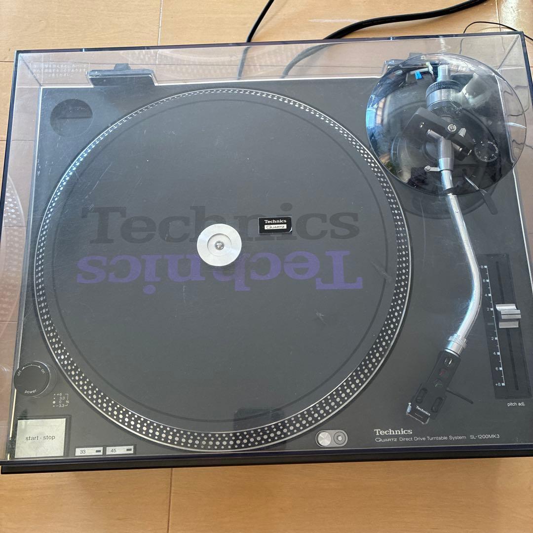 Technics SL1200 MK3 BLACK テクニクス ターンテーブル