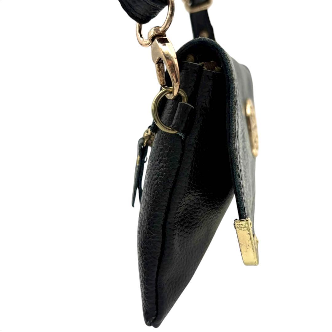 美品　トリーバーチ　ショルダーバッグ　ブラック　黒　ミニバッグ　斜め掛け