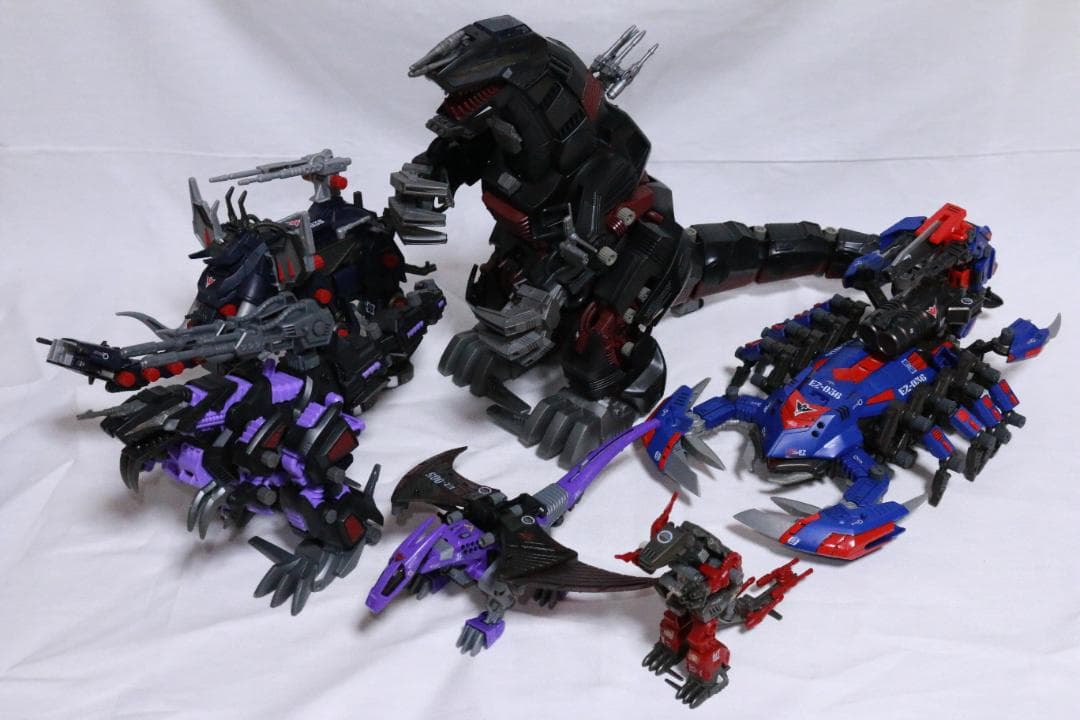 ゾイド 旧キット詰め合わせセット(ジェノザウラーほか計10体)