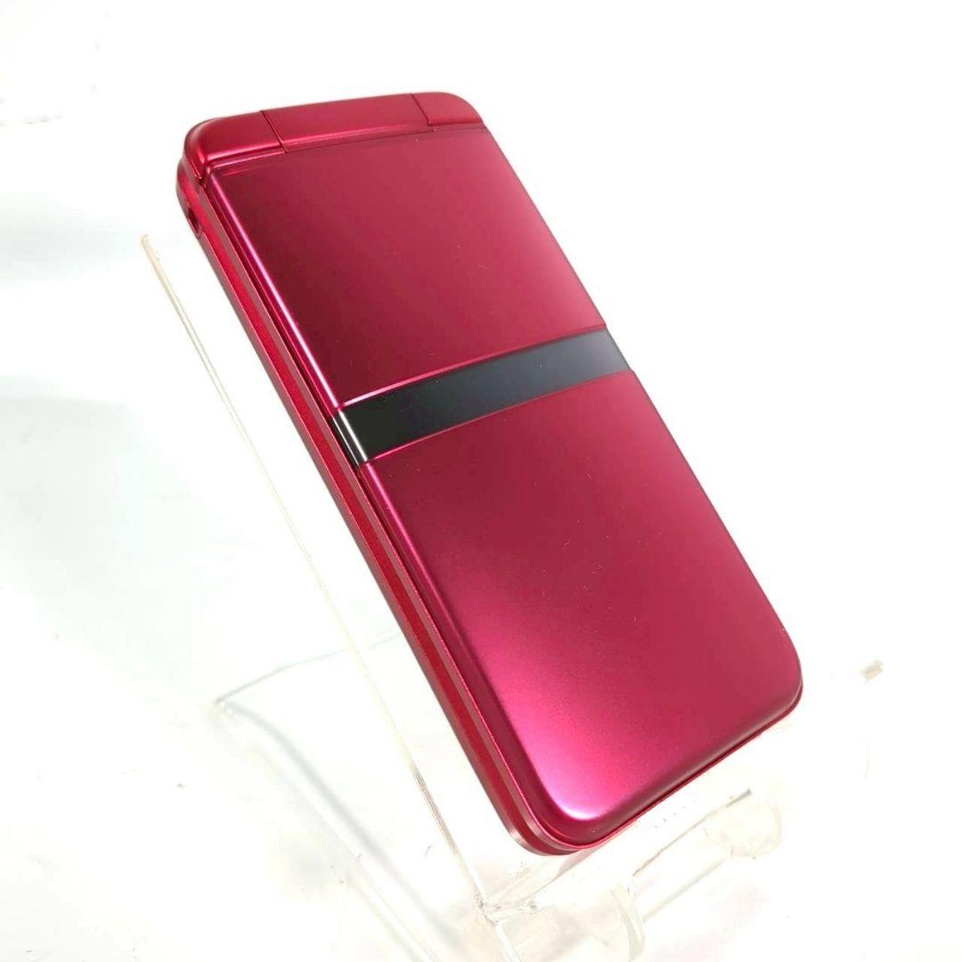 Docomo Digno ガラケー　KY-42C レッドモデル