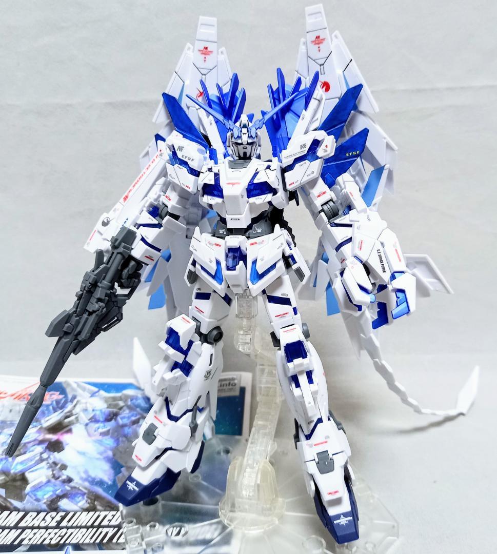 完成品 HG 1/144 ユニコーンガンダム ペルフェクティビリティ 組立て済