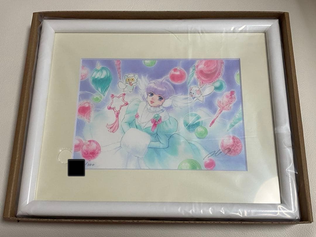 【定価以下】クリィミーマミ クリスマス ミニ 版画 高田明美 サイン