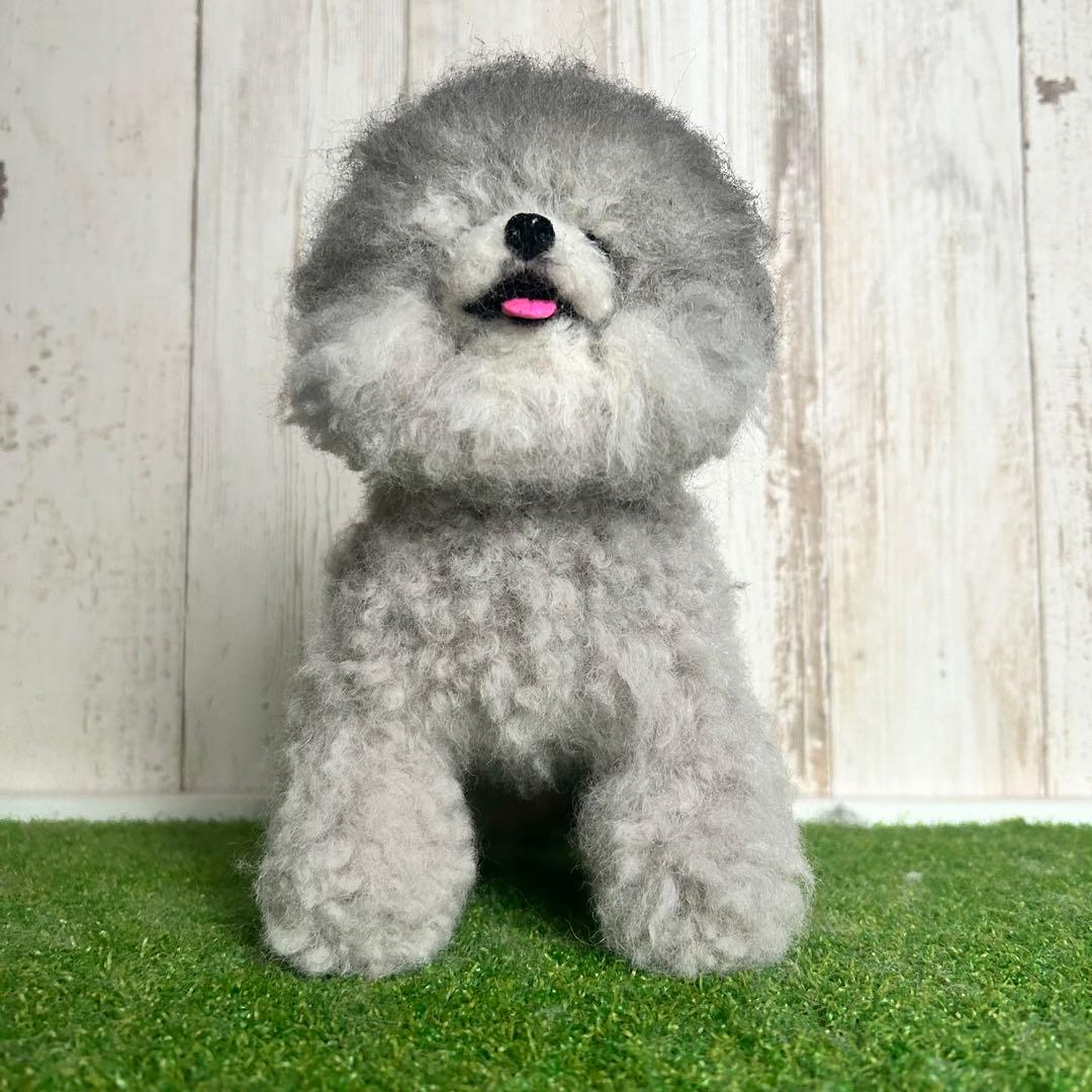 ★kiyo★羊毛フェルト【トイプードル】犬　オーダー　マック
