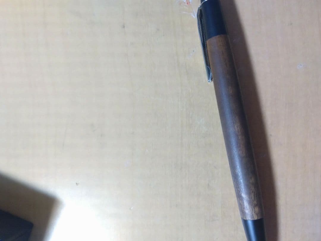 野原工芸　新型　胡桃のシャープペンシル
