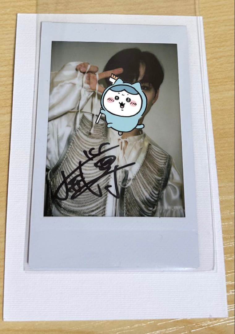後藤威尊　サインチェキ