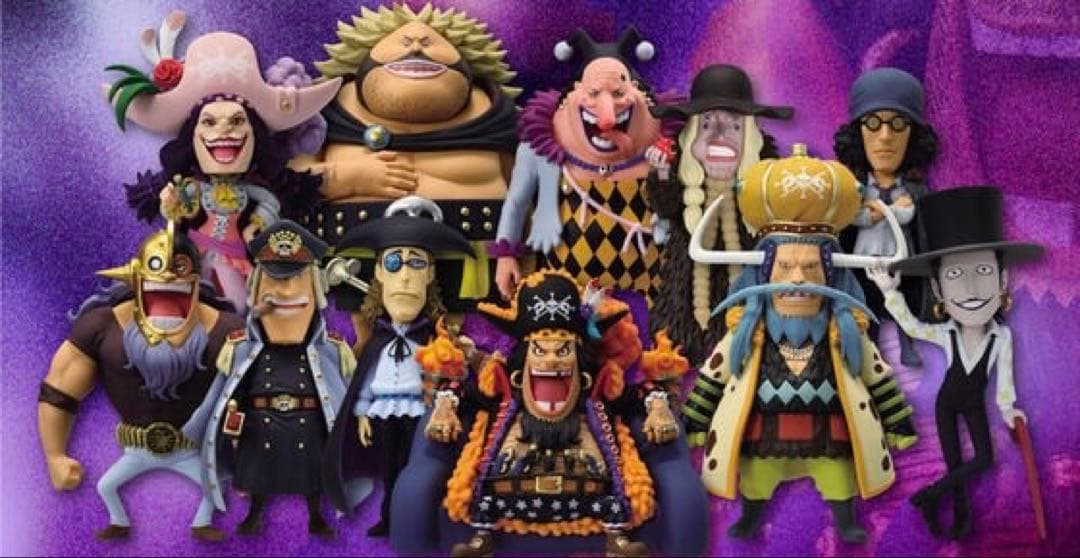 ワーコレ　赤髪海賊団　黒ひげ海賊団　セット