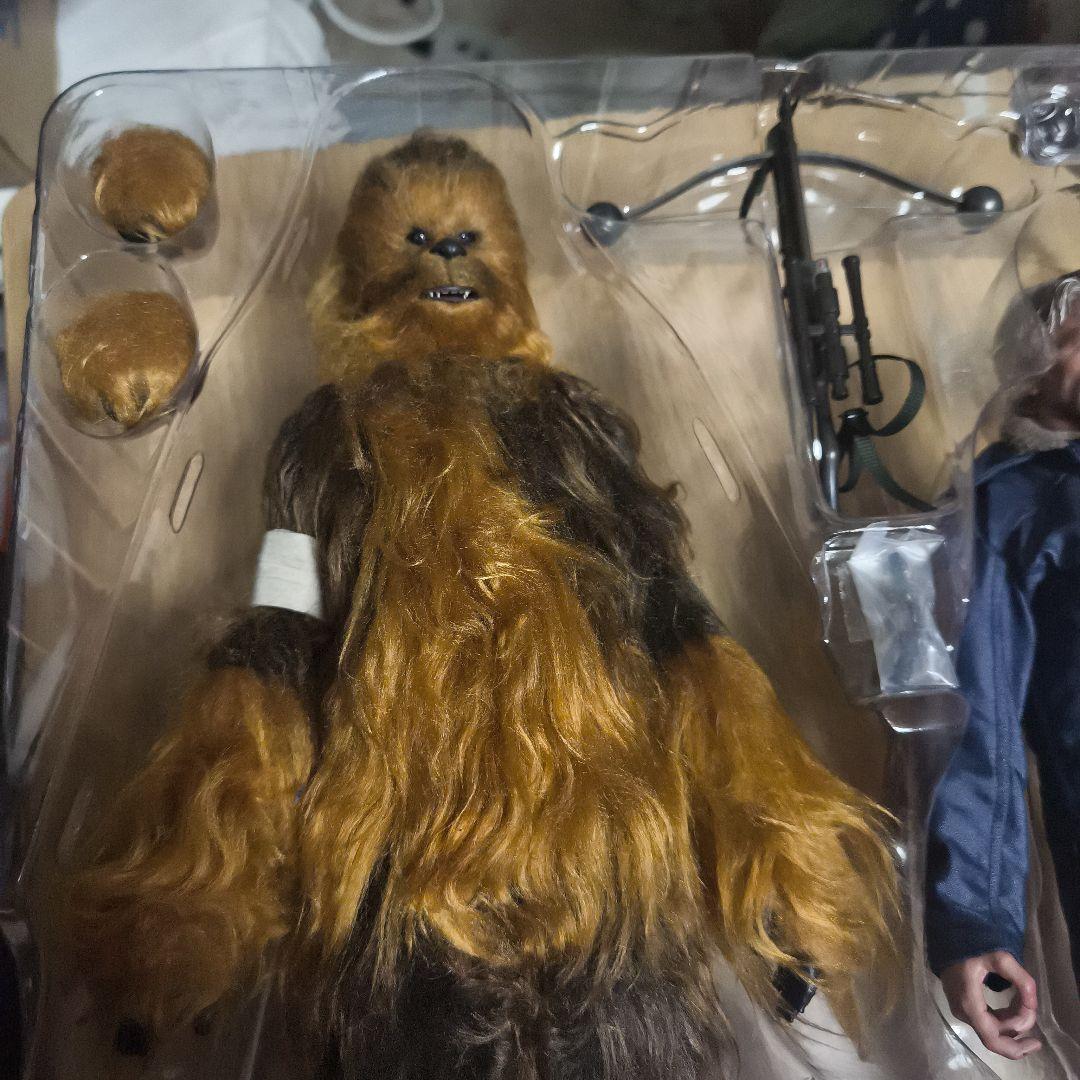 【ホットトイズ】 スターウォーズ／フォースの覚醒1/6ハン・ソロ＆チューバッカ