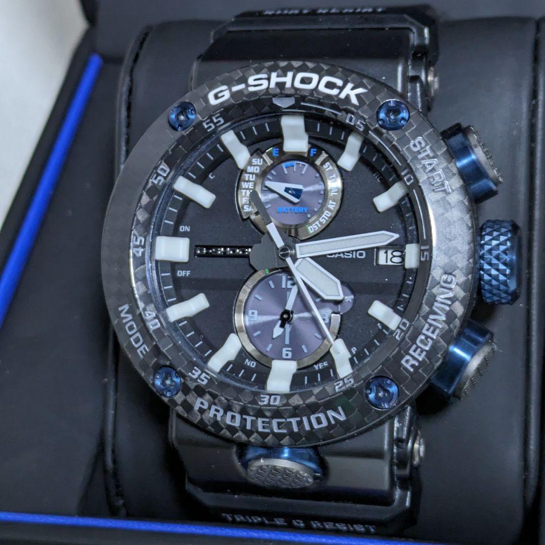 【人気モデル】カシオ G-SHOCK グラビティマスター GWR-B1000　青