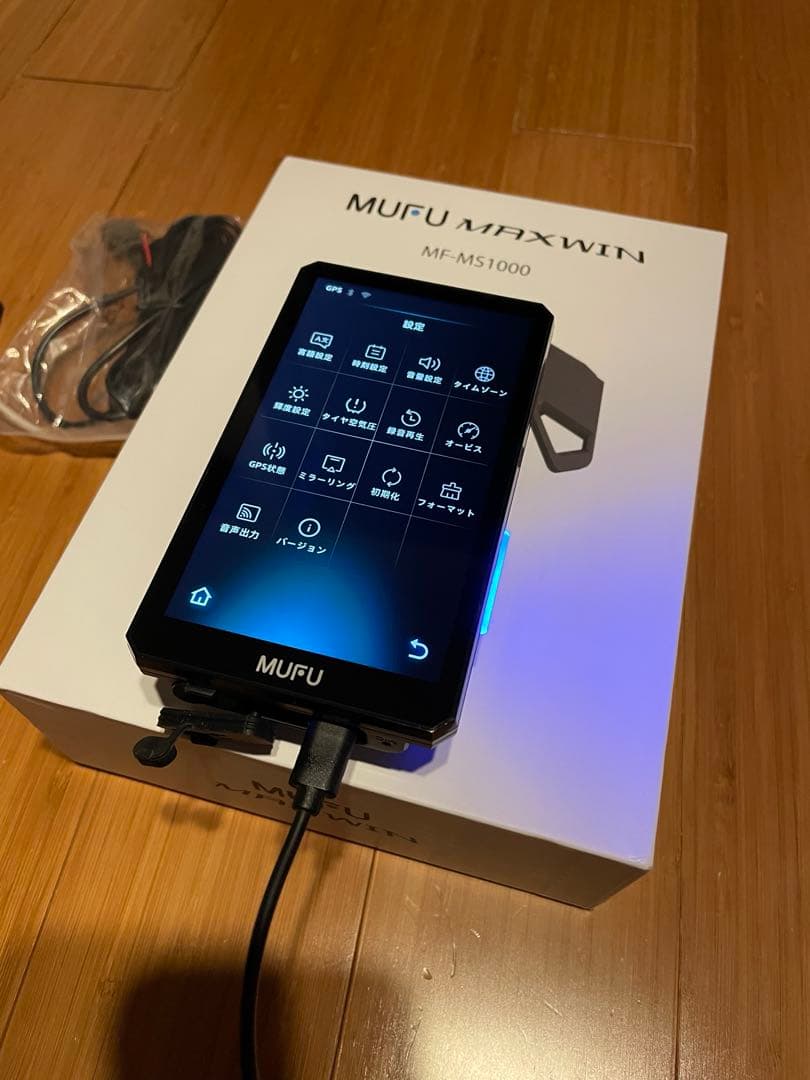 MAXWIN MF-MS1000 縦型スマートモニター オービス検知 GPS内蔵