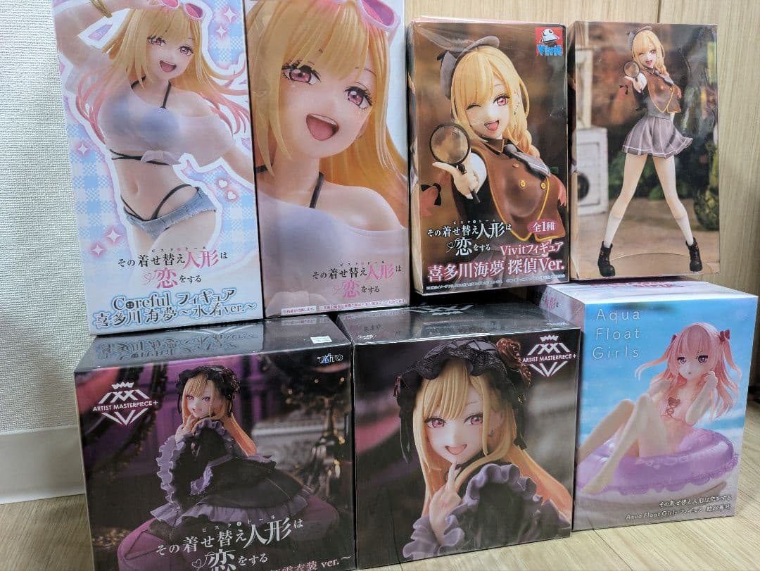 【新品・未開封品】その着せ替え人形は恋をする フィギュア 喜多川海夢 7体セット